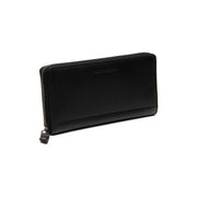 Cantara Full-Grain Leather Wallet para Mulher in Classic 100% Full-Grain Leather - Full Exterior Front Profile View | Buy Online