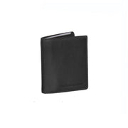 Carl Full-Grain Leather Wallet para Homem in Classic 100% Full-Grain Leather - Full Exterior Front Profile View | Buy Online