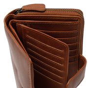 Charlotte Full-Grain Leather Wallet para Mulher – alternate product view 3