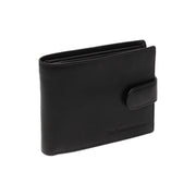 Curtis Full-Grain Leather Wallet para Homem in Classic 100% Full-Grain Leather - Full Exterior Front Profile View | Buy Online