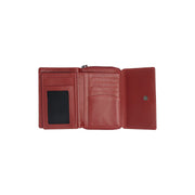 Doniva Full-Grain Leather Wallet para Mulher – alternate product view 2