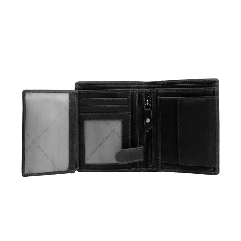 Ethel Full-Grain Leather Wallet para Mulher