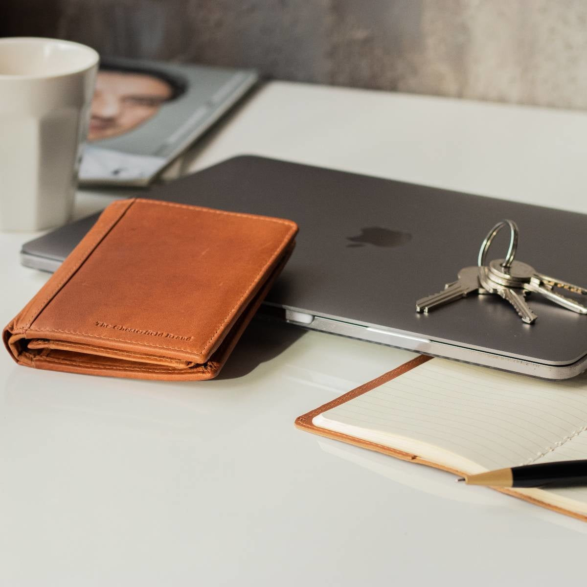 Ethel Full-Grain Leather Wallet para Mulher – alternate product view 2