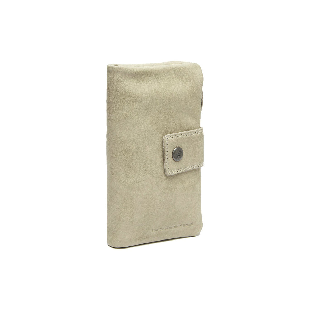 Fresno Full-Grain Leather Wallet para Mulher in Classic 100% Full-Grain Leather - Full Exterior Front Profile View | Buy Online