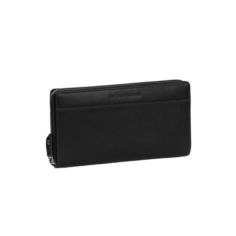 Halle Full-Grain Leather Wallet para Mulher