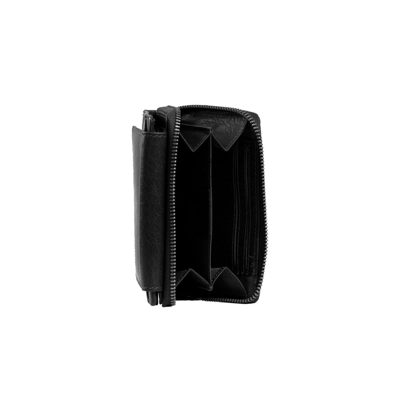 Hanoi Full-Grain Leather Wallet para Mulher
