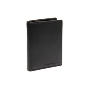 Hanson Full-Grain Leather Wallet para Homem in Classic 100% Full-Grain Leather - Full Exterior Front Profile View | Buy Online