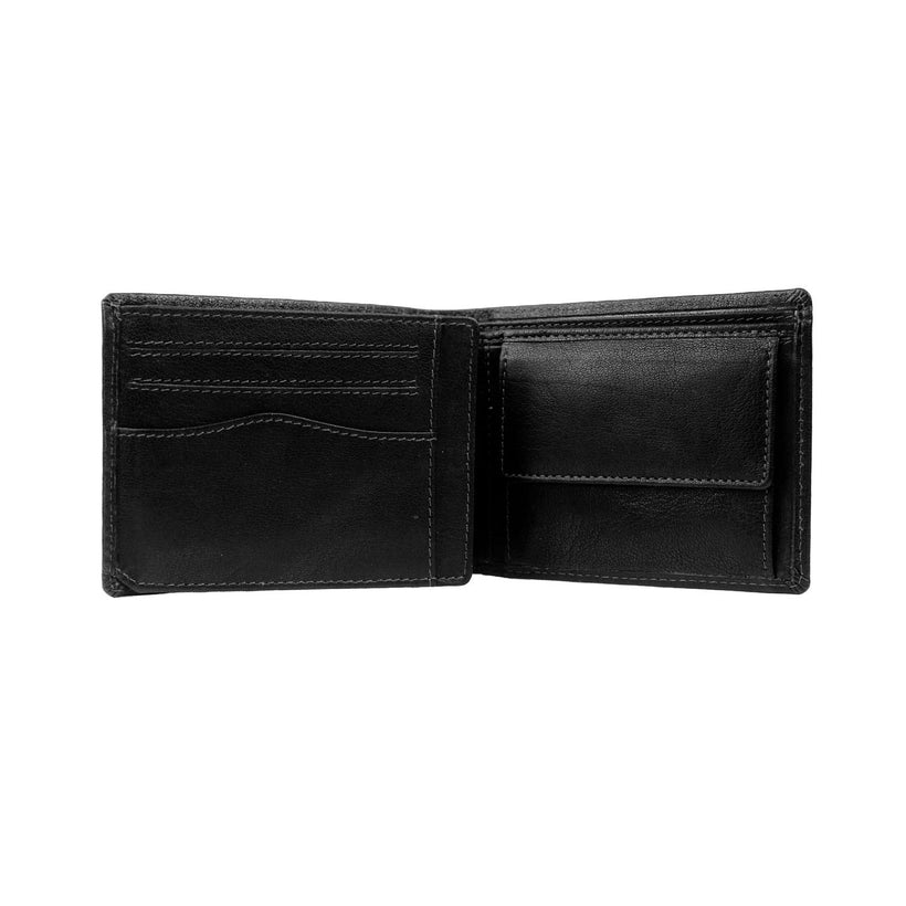Harlem Full-Grain Leather Wallet para Homem