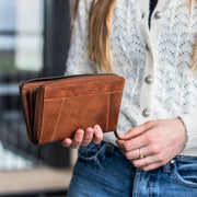 Havana Full-Grain Leather Wallet para Mulher – alternate product view 2
