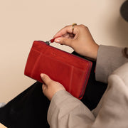 Havana Full-Grain Leather Wallet para Mulher – alternate product view 2