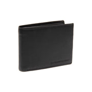 Hendrick Full-Grain Leather Wallet para Homem in Classic 100% Full-Grain Leather - Full Exterior Front Profile View | Buy Online