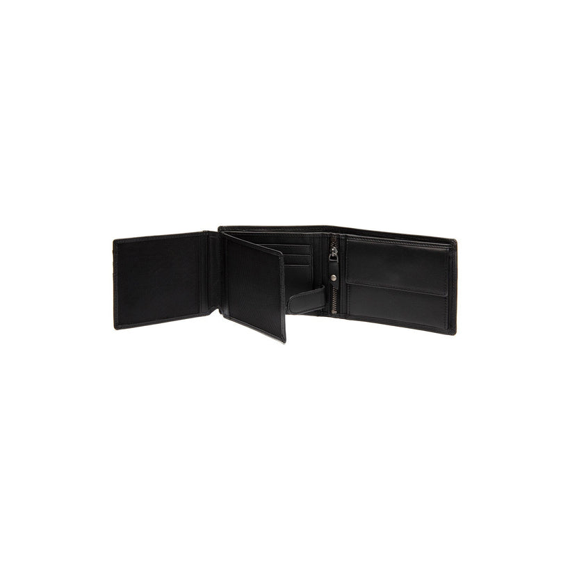 Hendrick Full-Grain Leather Wallet para Homem