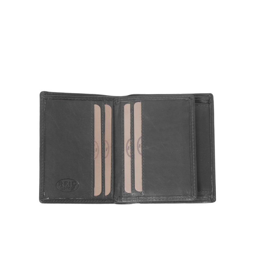 Hereford Full-Grain Leather Wallet para Homem