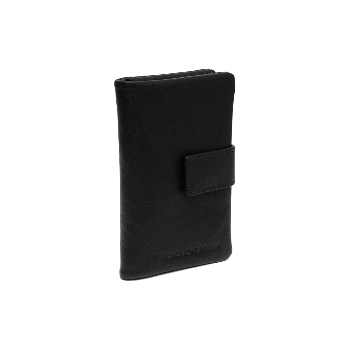 Landau Full-Grain Leather Wallet para Mulher in Classic 100% Full-Grain Leather - Full Exterior Front Profile View | Buy Online