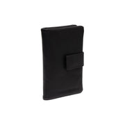 Landau Full-Grain Leather Wallet para Mulher in Classic 100% Full-Grain Leather - Full Exterior Front Profile View | Buy Online
