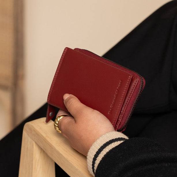 Lenwick Full-Grain Leather Wallet para Mulher – alternate product view 2