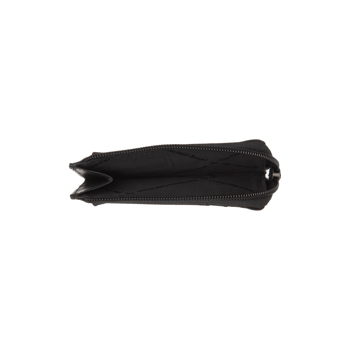 Livenza Full-Grain Leather Wallet para Mulher - Structured Side Profile Showing Gusset Depth &amp; Expansion Capacity