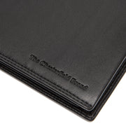 Solid Antique Brass Hardware &amp; Heavy-Duty Dual Zipper Detail on Lynnwood Full-Grain Leather Wallet para Homem