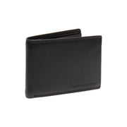 Lynnwood Full-Grain Leather Wallet para Homem in Classic 100% Full-Grain Leather - Full Exterior Front Profile View | Buy Online