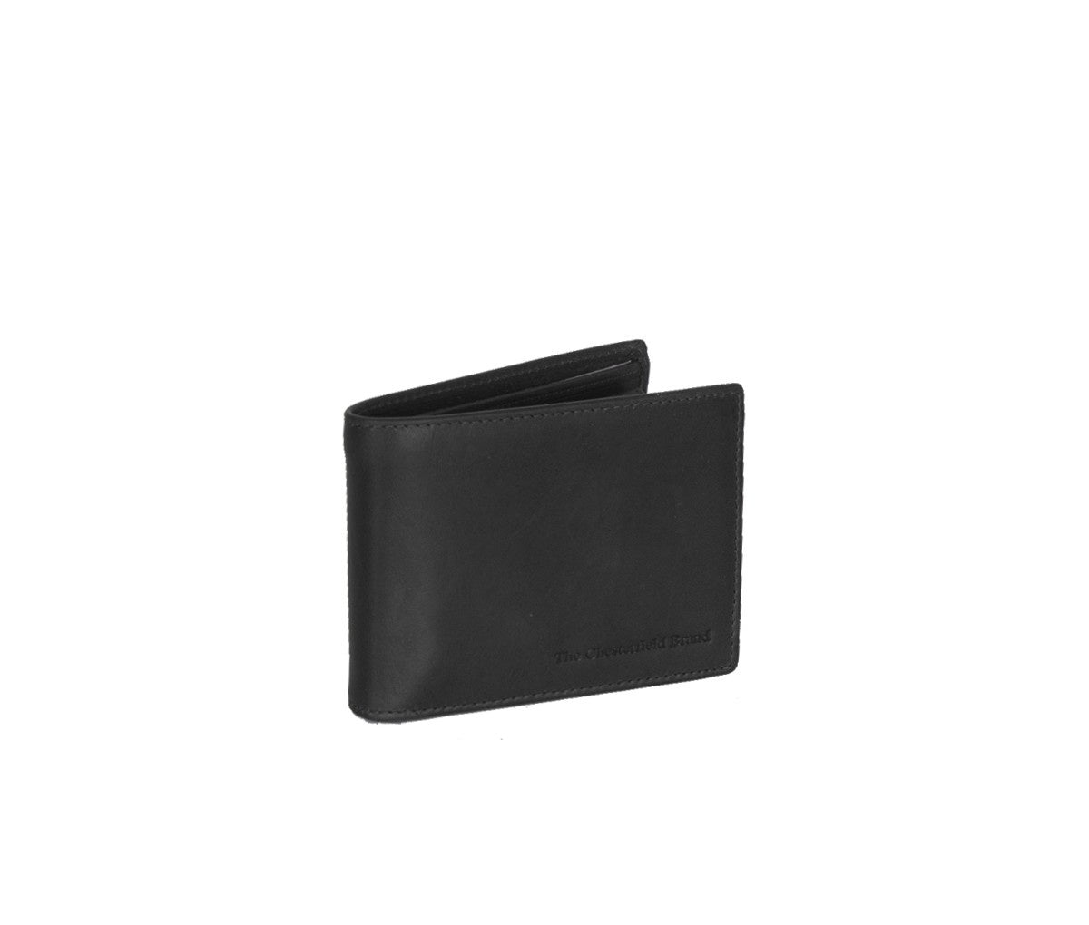 Marvin Full-Grain Leather Wallet para Homem in Classic 100% Full-Grain Leather - Full Exterior Front Profile View | Buy Online