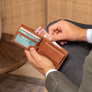 Marvin Full-Grain Leather Wallet para Homem – alternate product view 3