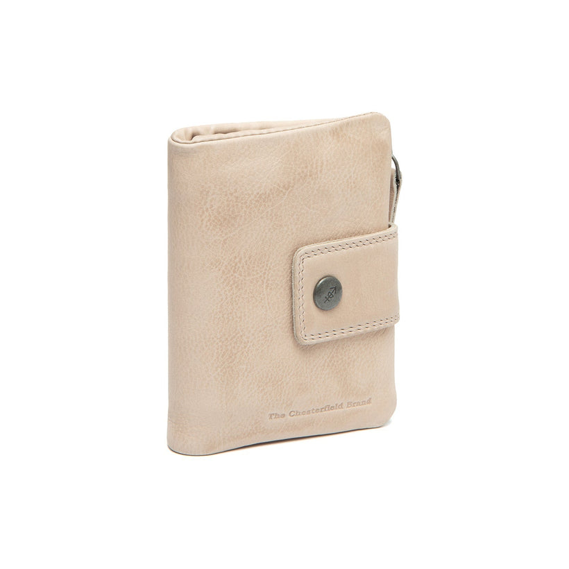 Mavona Full-Grain Leather Wallet para Mulher