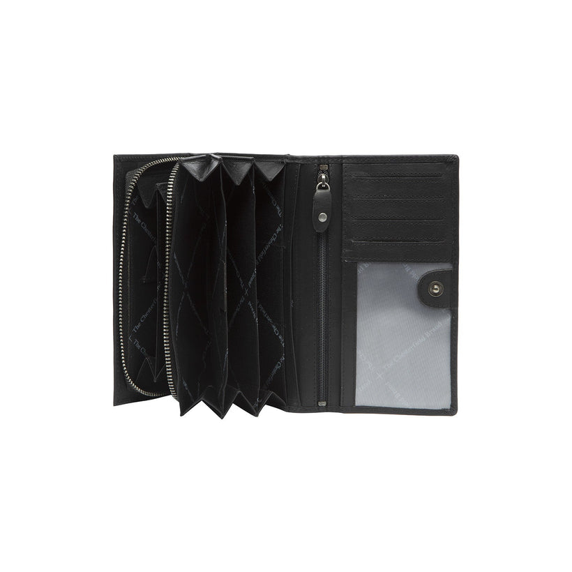 Mirthe Full-Grain Leather Wallet para Mulher