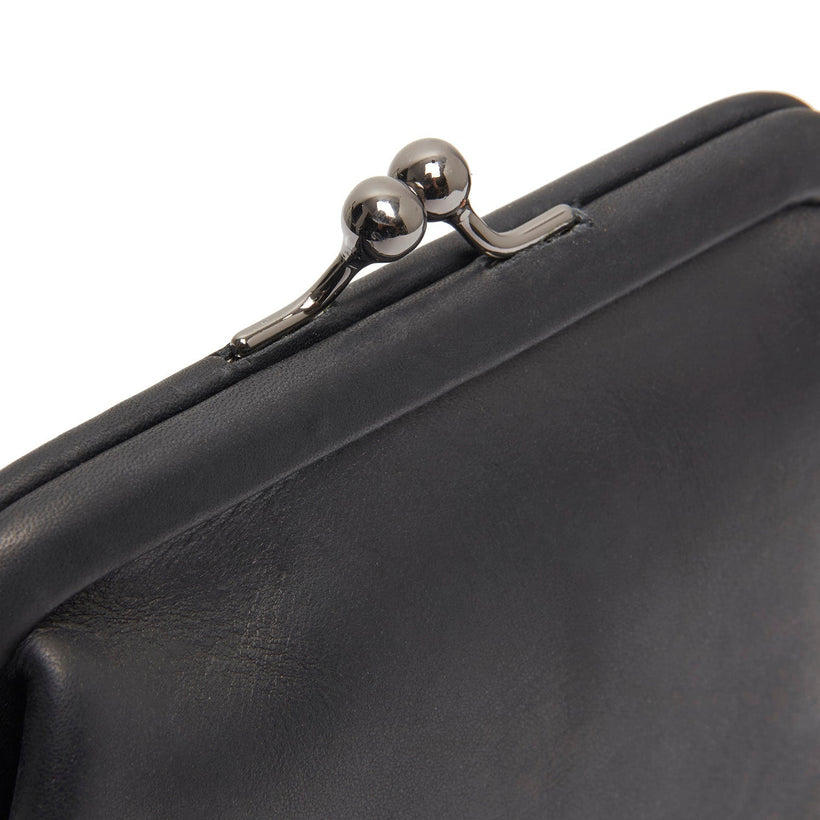 Nera Full-Grain Leather Wallet para Mulher