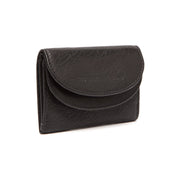 Newton Full-Grain Leather Wallet para Mulher in Classic 100% Full-Grain Leather - Full Exterior Front Profile View | Buy Online