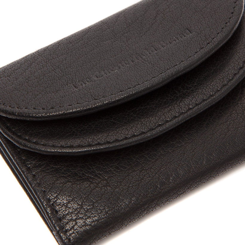 Newton Full-Grain Leather Wallet para Mulher