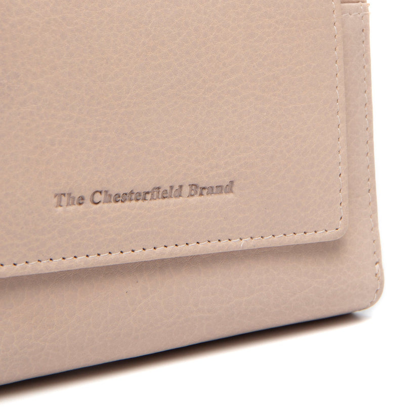 Orveta Full-Grain Leather Wallet para Mulher