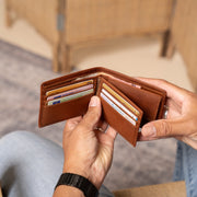 Ralph Full-Grain Leather Wallet para Homem – alternate product view 3