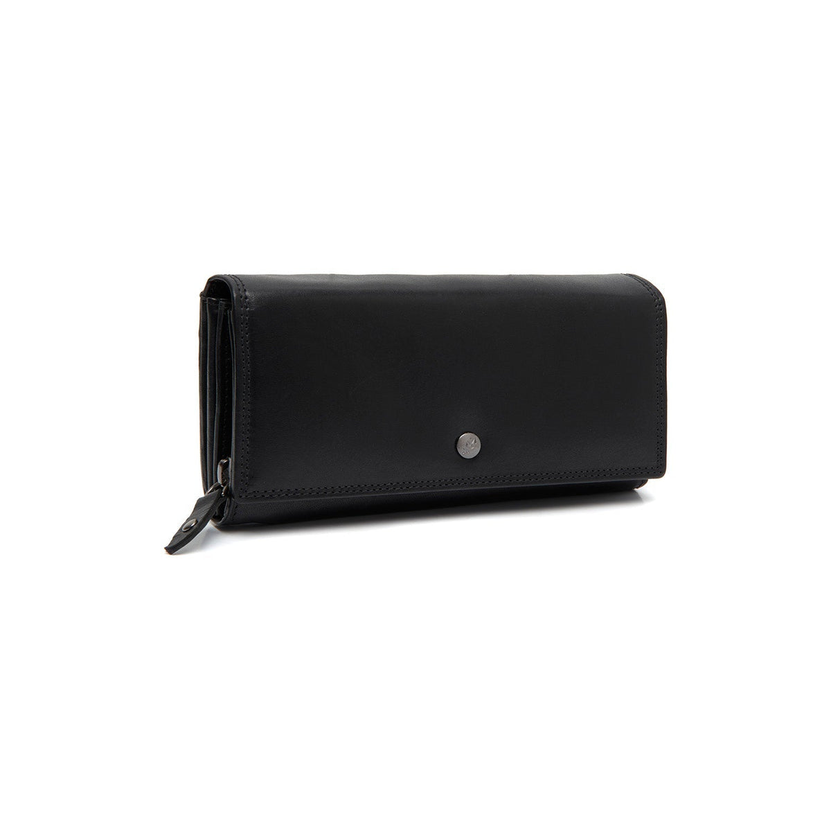Rivalto Full-Grain Leather Wallet para Mulher in Classic 100% Full-Grain Leather - Full Exterior Front Profile View | Buy Online
