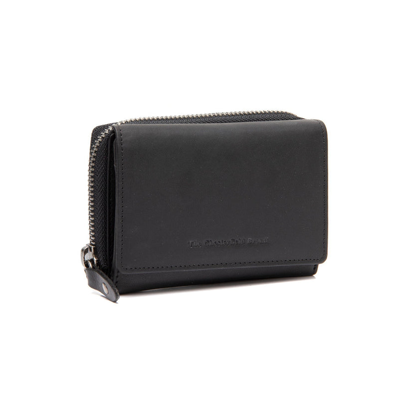 Sorraia Full-Grain Leather Wallet para Mulher