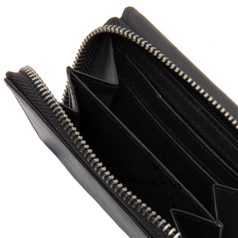 Sorraia Full-Grain Leather Wallet para Mulher