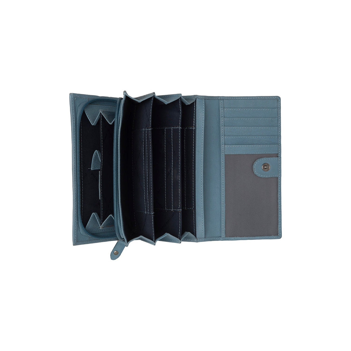 Valetta Full-Grain Leather Wallet para Mulher – alternate product view 3