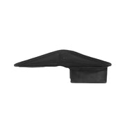 Walid Full-Grain Leather Wallet para Homem - Structured Side Profile Showing Gusset Depth &amp; Expansion Capacity