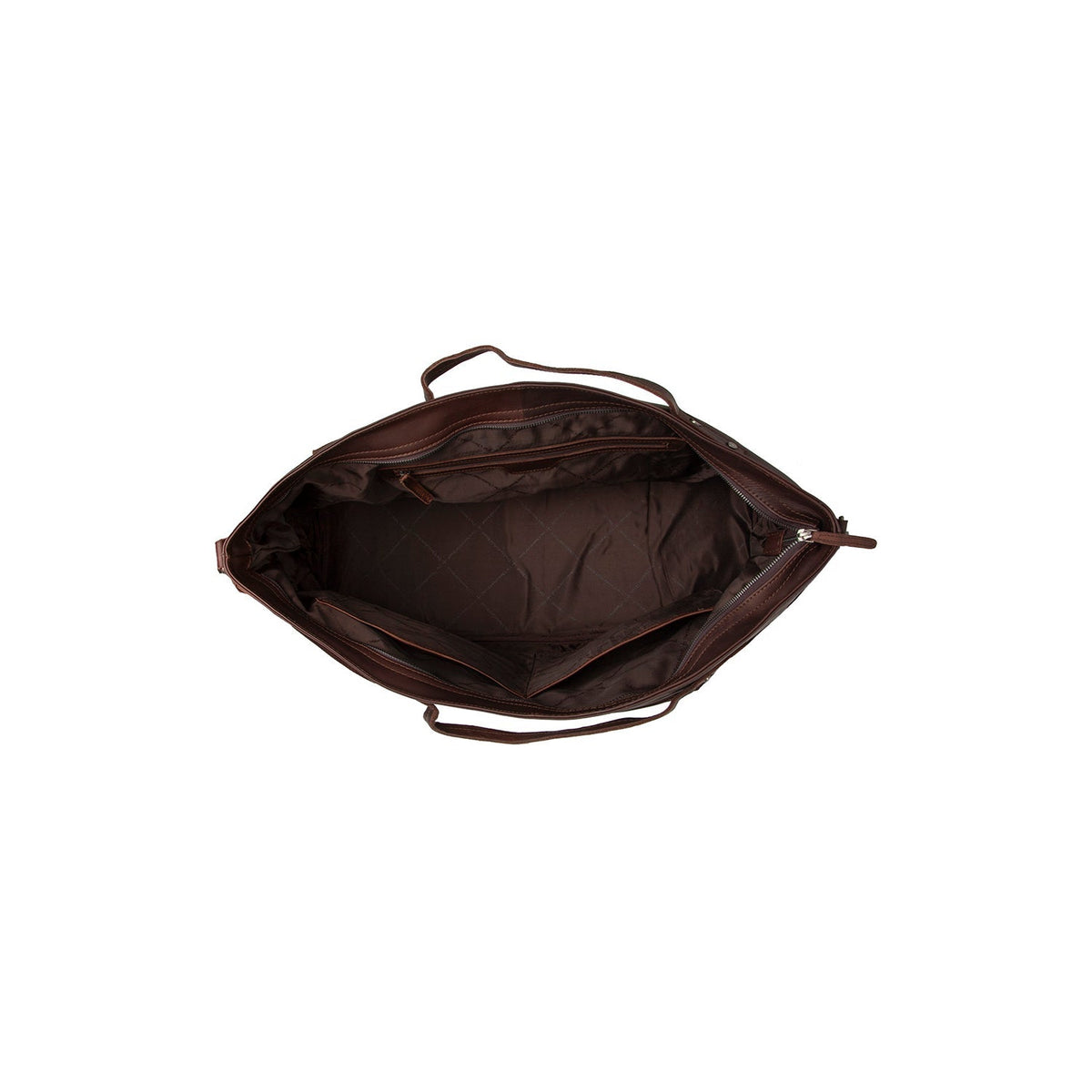 Mark Full-Grain Leather Weekender Bag para Mulher – alternate product view 3