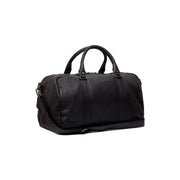 Perth Full-Grain Leather Weekender Bag para Mulher in Classic 100% Full-Grain Leather - Full Exterior Front Profile View | Buy Online