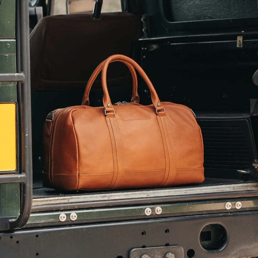 Perth Full-Grain Leather Weekender Bag para Mulher – alternate product view 2