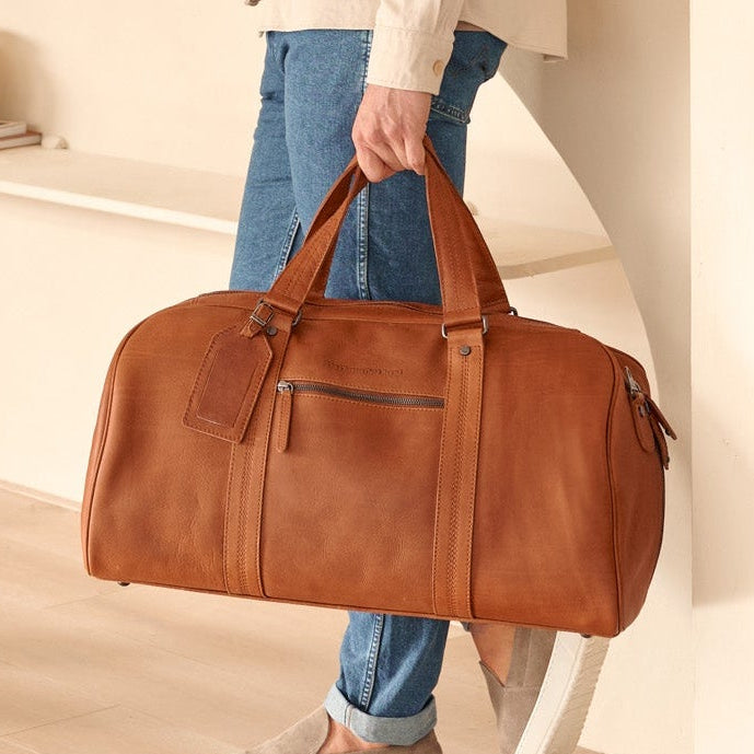 Rivaro Full-Grain Leather Weekender Bag para Mulher – alternate product view 2