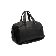 Volenza Full-Grain Leather Weekender Bag para Mulher in Classic 100% Full-Grain Leather - Full Exterior Front Profile View | Buy Online