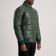 Lucas Blusão Bomber de Couro para Homem – alternate product view 2