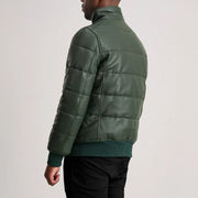 Lucas Blusão Bomber de Couro para Homem – alternate product view 5