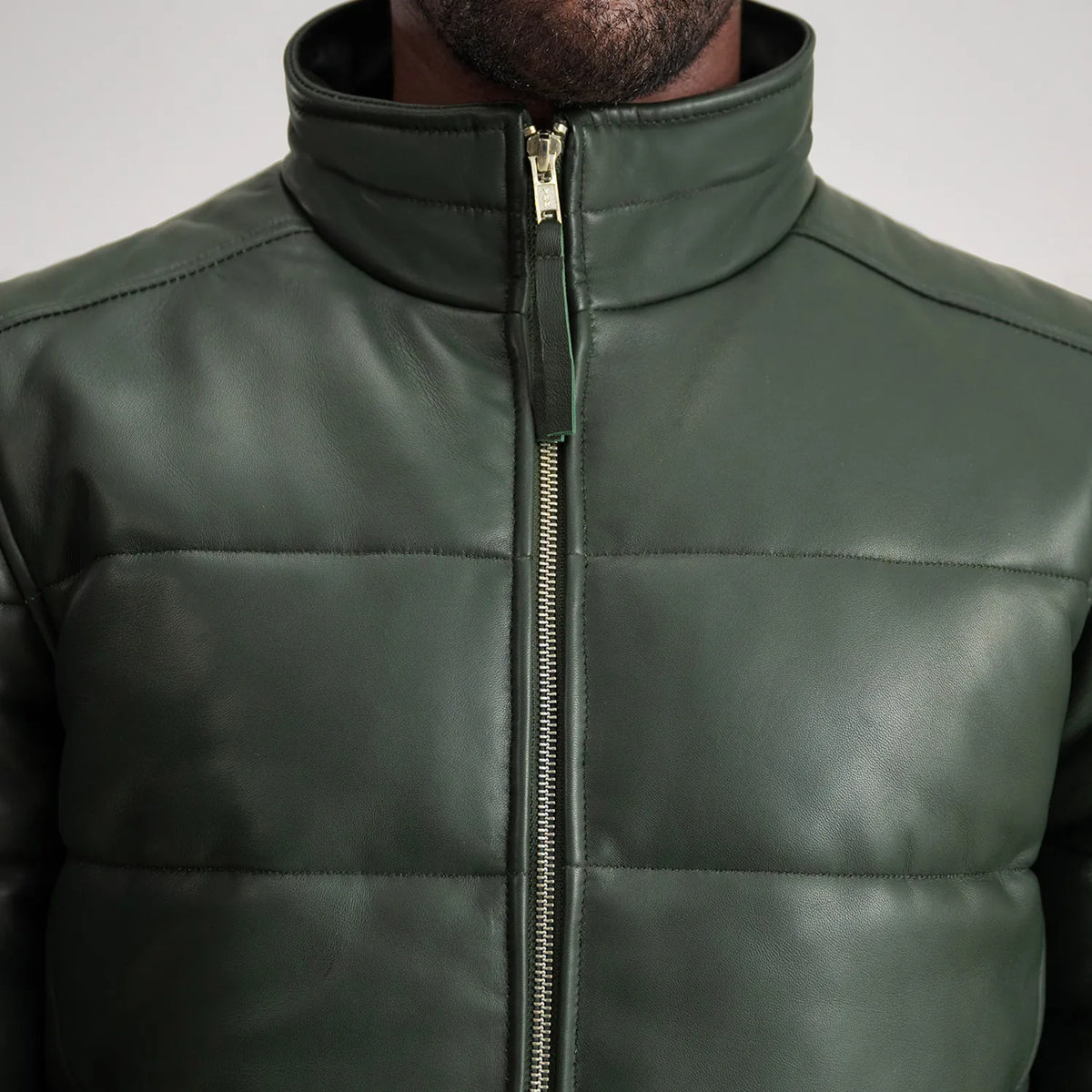 Lucas Blusão Bomber de Couro para Homem – alternate product view 6