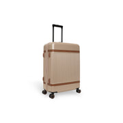Medium Suitcase Zuna para Mulher in Classic 100% Full-Grain Leather - Front Profile View &amp; Tailored Silhouette | Buy Online