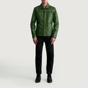 Mystical Blusão de Couro para Homem – alternate product view 4