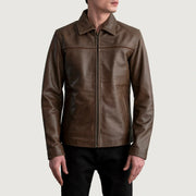 Mystical Blusão de Couro para Homem – alternate product view 3
