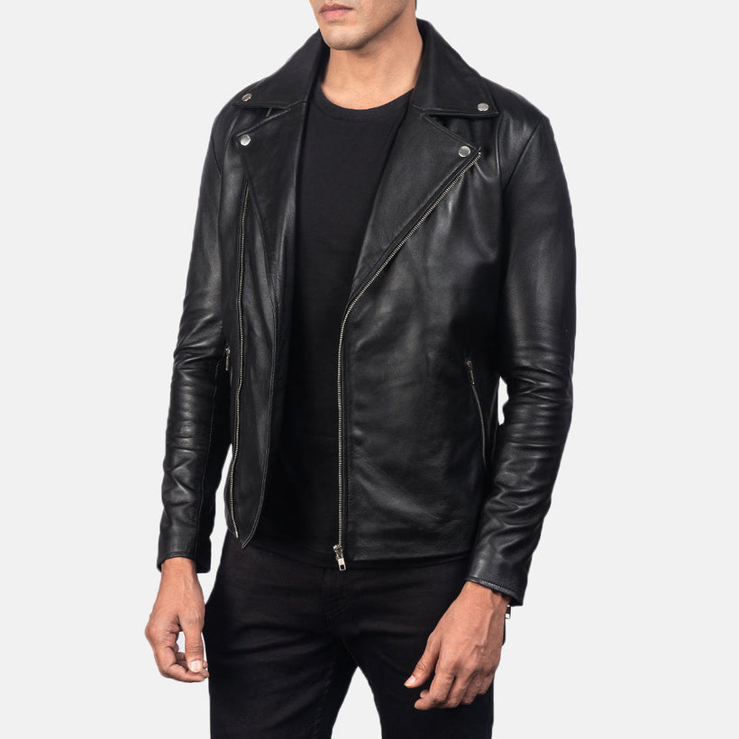 Noah Jaqueta Biker de Couro para Homem