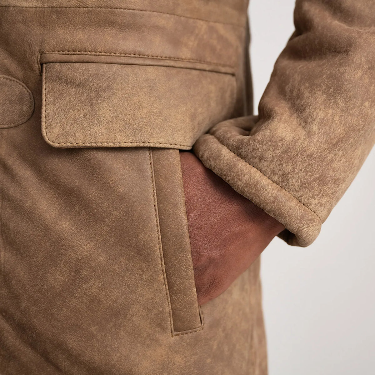 
Nolan Casaco em Couro para Homem – alternate product view 6